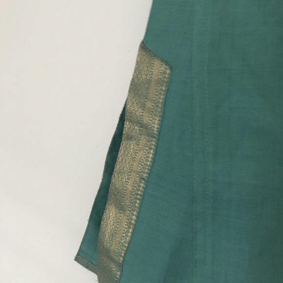 FABINDIA Girls green salwar Kurta. Size: 2-3 years - Picture 2 of 8